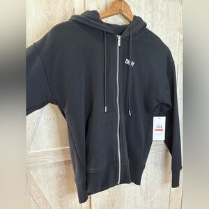 DKNY Sport Classic Oversized Zip-Up Hoodie (Retail $60)